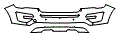 2016 Ford Explorer Bumper Kit - PPF