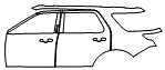 2017 Ford Explorer Sport Fender and Door Kit - PPF