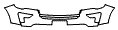 2019 Ford Explorer XLT Bumper Kit - PPF