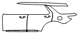 2024 Ford Explorer Door and Rear Fender Kit - PPF
