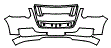 2009 Ford Explorer Sport Trac Grille and Bumper Kit - PPF