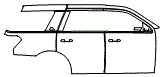 2022 Ford Expedition Door and Rear Fender Kit - PPF