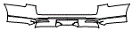 2024 Ford Expedition  King Ranch Rear Bumper Kit - PPF