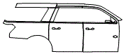 2024 Ford Expedition Door and Rear Fender Kit - PPF