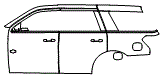2022 Ford Expedition Door and Rear Fender Kit - PPF
