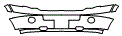 2012 Ford Expedition  Base Lower Bumper and Upper Bumper Kit - PPF