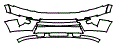 2015 Ford Expedition XLT Bumper Kit - PPF