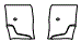 2009 Ford F-350 Dually Lariat Rear Wheel Impact Area Kit - PPF