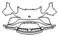 2018 Ford GT Bumper Kit - PPF