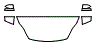 2013 Ford Fiesta Sedan SE Hood, Fender and Mirror Kit - PPF