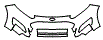 2016 Ford Fiesta Hatch SE Bumper Kit - PPF