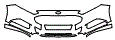 2016 Ford Fusion Titanium Bumper Kit - PPF