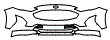 2019 Ford Fusion Hybrid Bumper Kit - PPF