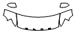 2015 Ford Flex  SEL Hood, Fender and Mirror Kit