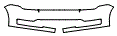 2015 Ford Flex SE Bumper Kit - PPF