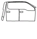 2020 Ford F-150 Raptor Door and A-Pillar Kit - PPF