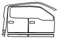 2019 Ford F-150 Door and A-Pillar Kit - PPF