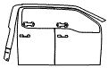 2023 Ford F-150 Door and A-Pillar Kit - PPF