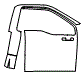 2023 Ford F-150 Door and A-Pillar Kit - PPF