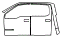 2022 Ford F-450 Door and A-Pillar Kit - PPF