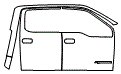 2022 Ford F-450 XL Door and A-Pillar Kit - PPF