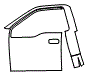 2019 Ford F-250 Door and A-Pillar Kit - PPF