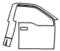 2022 Ford F-350 Door and A-Pillar Kit - PPF
