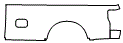 2022 Ford F-350 XL Outer Bed Panel Kit - PPF