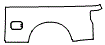 2022 Ford F-350 Outer Bed Panel Kit - PPF