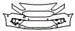 2022 Ford Transit Connect Titanium Passenger Wagon Bumper Kit - PPF