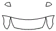 2020 Ford Transit Connect Hood, Fender and Mirror Kit - PPF