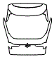 2022 Ford Mustang Mach-E Select Trunk Lid Kit - PPF