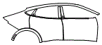 2022 Ford Mustang Mach-E Door and Rear Fender Kit - PPF