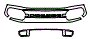 2024 Ford Bronco Sport Outer Banks Grille Kit - PPF