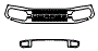 2024 Ford Bronco Sport Badlands Grille Kit - PPF