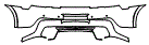 2015 Chevrolet Camaro Z28 Rear Bumper Kit - PPF