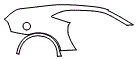 2015 Chevrolet Camaro Rear Fender Kit - PPF