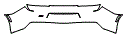2018 Chevrolet Camaro Rear Bumper Kit - PPF