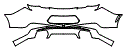 2022 Chevrolet Camaro Rear Bumper Kit - PPF