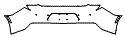 2023 Chevrolet Camaro Convertible Rear Bumper Kit - PPF