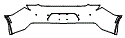 2020 Chevrolet Camaro  LS Rear Bumper Kit - PPF