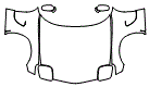 2001 Chevrolet Corvette Full Hood, Fender and Mirror Kit - PPF