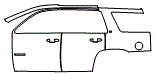 2017 Chevrolet Tahoe Rear Fender and Door Kit - PPF