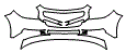 2009 Chevrolet Malibu LS Bumper Kit - PPF