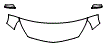 2015 Chevrolet Malibu Hood, Fender and Mirror Kit
