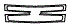 2013 Chevrolet Silverado Grille Kit - PPF