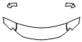 2022 Chevrolet Silverado Ltd (Previous Generation)  LTZ Hood, Fender and Mirror Kit