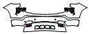 2024 Chevrolet Silverado LTZ Bumper Kit - PPF