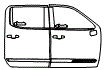 2023 Chevrolet Silverado Door Kit - PPF