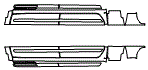 2026 CHEVROLET SILVERADO HIGH COUNTRY  Rocker Panel Kit